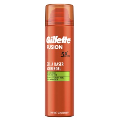 Gillette Fusion Sensitive gel na holení 200 ml