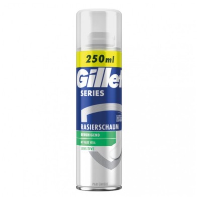 Gillette Series Sensitiv pěna na holení 250 ml