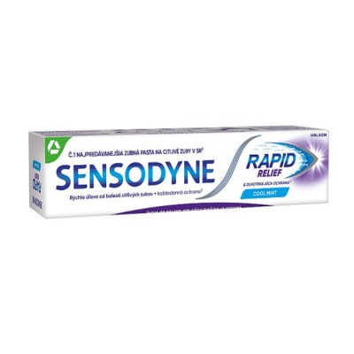 Sensodyne Rapid Cool Mint zubní pasta 75 ml