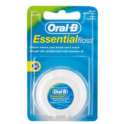 Oral-B EssentialFloss Mint Wax zubní niť voskovaná 50 ml
