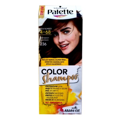 Palette Color Shampoo kaštanový 236 (4-68)