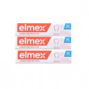 Elmex Caries Protection zubní pasta s aminfluoridem 3x75 ml 