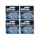 Gillette Sensor Excel 12 ks náhradní břity