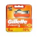 Gillette Fusion Power náhradní hlavice 4 ks 