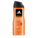 Adidas Team Force 3v1 sprchový gel na tělo, vlasy a obličej 400 ml
