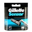 Gillette Sensor 10 ks náhradní žiletky